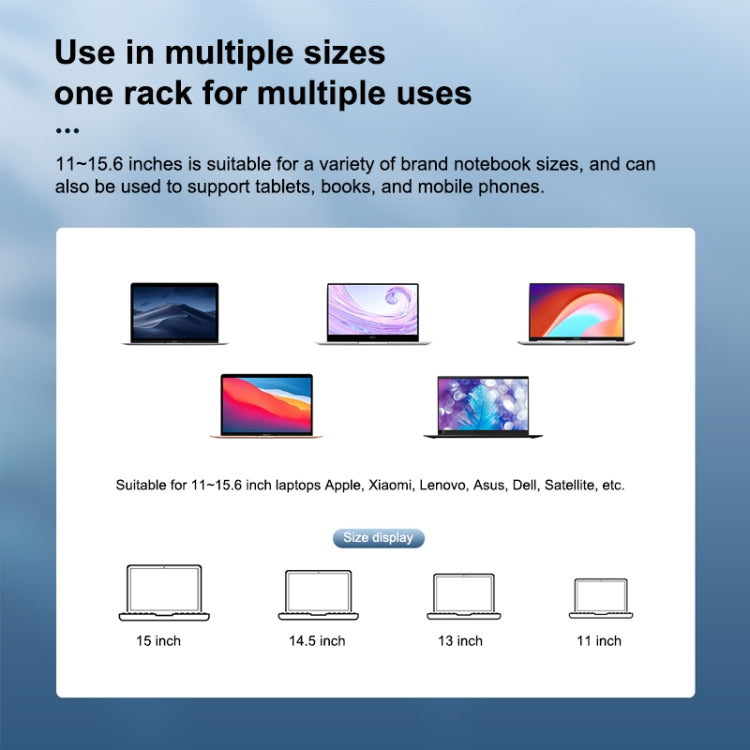 ORICO LST-2AS Multi-function Aluminum Alloy Laptop Notebook Heightening Folding Stand Holder - free shipping - PMC TechLife - Order now!