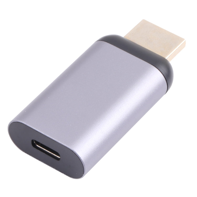 2 in 1 4K 60Hz HDMI Male to USB-C / Type-C Charging + USB-C / Type-C Female Adapter - Adapter by PMC Jewellery | Online Shopping South Africa | PMC Jewellery | Buy Now Pay Later Mobicred