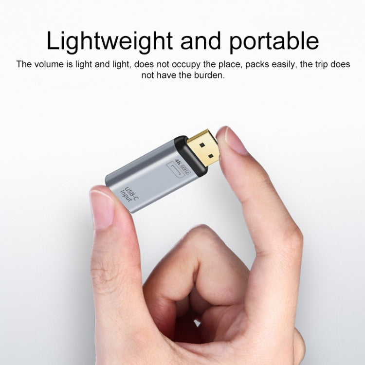 2 in 1 4K 60Hz HDMI Male to USB-C / Type-C Charging + USB-C / Type-C Female Adapter - Adapter by PMC Jewellery | Online Shopping South Africa | PMC Jewellery | Buy Now Pay Later Mobicred