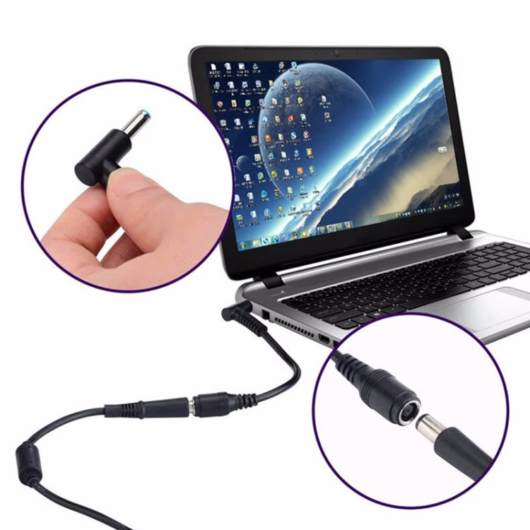 4.5 x 3.0mm Bent Male to 7.4 x 5.0mm Female Interfaces Power Adapter Cable for Laptop Notebook, Length: 10cm - free shipping - PMC Jewellery - Order now!