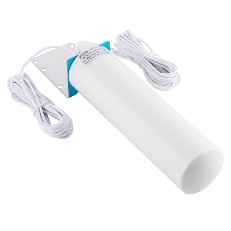 4G LTE WiFi 12DBi Omni External Barrel Antenna with TS9 Male(White) - SMA/RP-SMA Antenna by PMC Jewellery | Online Shopping South Africa | PMC Jewellery | Buy Now Pay Later Mobicred