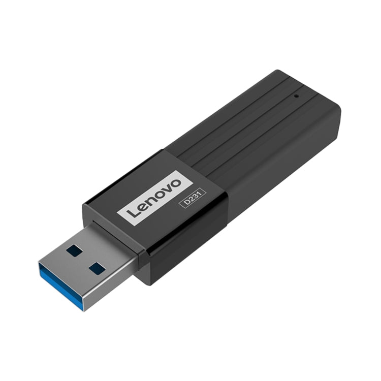 Original Lenovo D231 2 in 1 5Gbps USB 3.0 Card Reader (Black) - by Lenovo | Online Shopping South Africa | PMC Jewellery