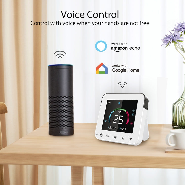 NEO NAS-RT01W WiFi Smart Color Screen Infrared Air Conditioner Controller Thermostat(White) - free shipping - PMC Jewellery - Order now!