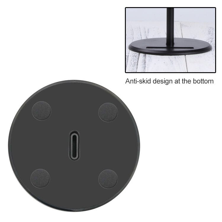 X1 Universal Detachable Aluminum Alloy Headphone Stand Display Hanger (Black)