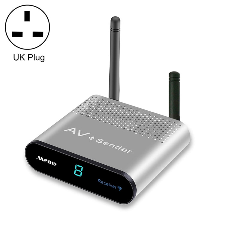 Measy AV550 5.8GHz Wireless Audio / Video Transmitter Receiver with Infrared Return, UK Plug - free shipping - PMC Jewellery - Order now!