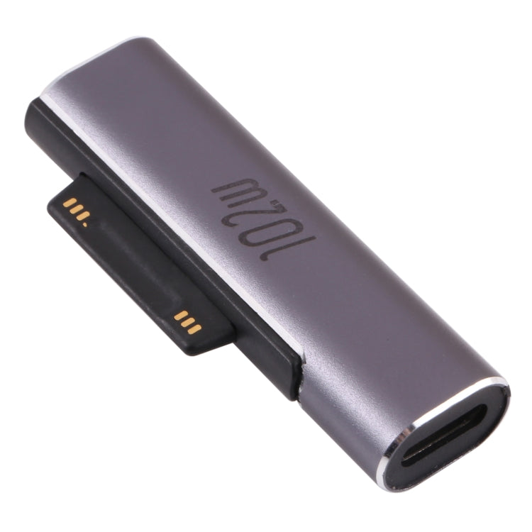 102W USB-C / Type-C Female Charging Adapter for Microsoft Surface Pro 3 / 4 / 5 / 6 / 7 / Surface Go - For Microsoft by PMC Jewellery | Online Shopping South Africa | PMC Jewellery | Buy Now Pay Later Mobicred