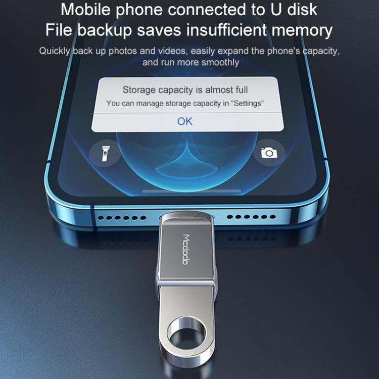 MCDODO USB 3.0 Female to 8 Pin Male OTG Converter USB Flash Disk - U Disk & Card Reader by Mcdodo | Online Shopping South Africa | PMC Jewellery | Buy Now Pay Later Mobicred