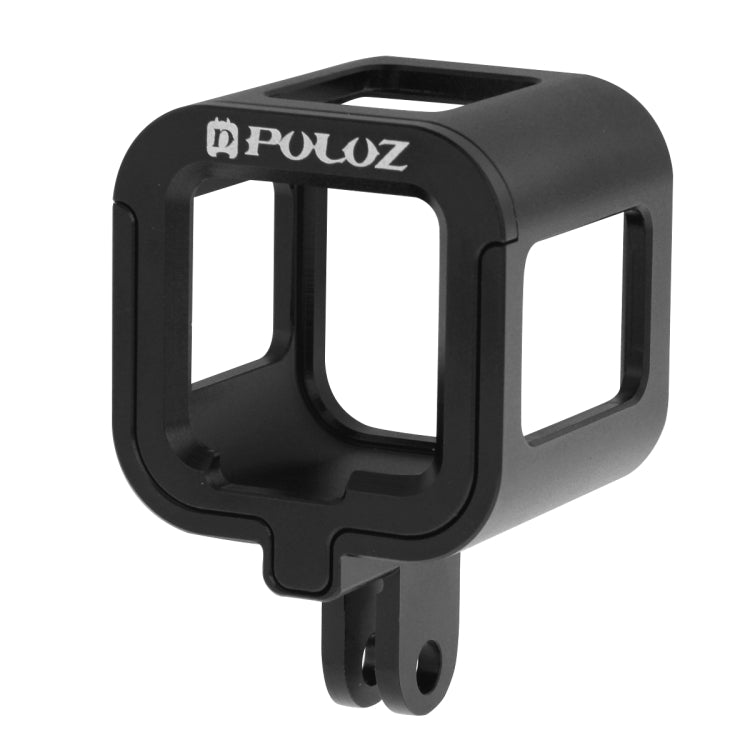 PULUZ Housing Shell CNC Aluminum Alloy Protective Cage with Insurance Frame for GoPro HERO5 Session /HERO4 Session /HERO Session(Black) - Metal Cases by PULUZ | Online Shopping South Africa | PMC Jewellery | Buy Now Pay Later Mobicred