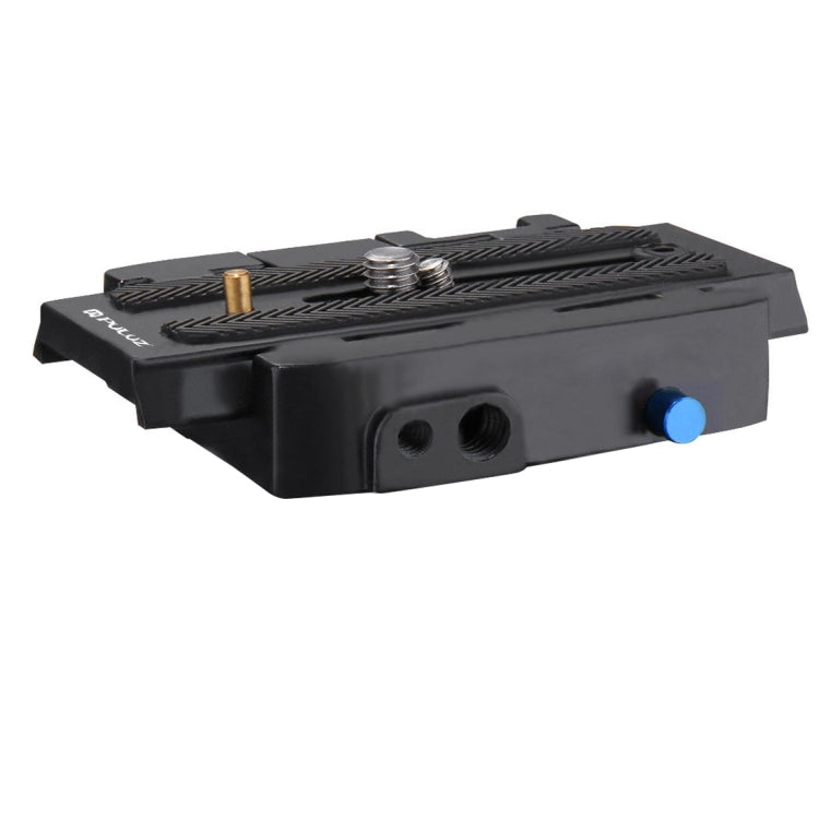 PULUZ Quick Release Clamp Adapter + Quick Release Plate for DSLR & SLR Cameras(Black)