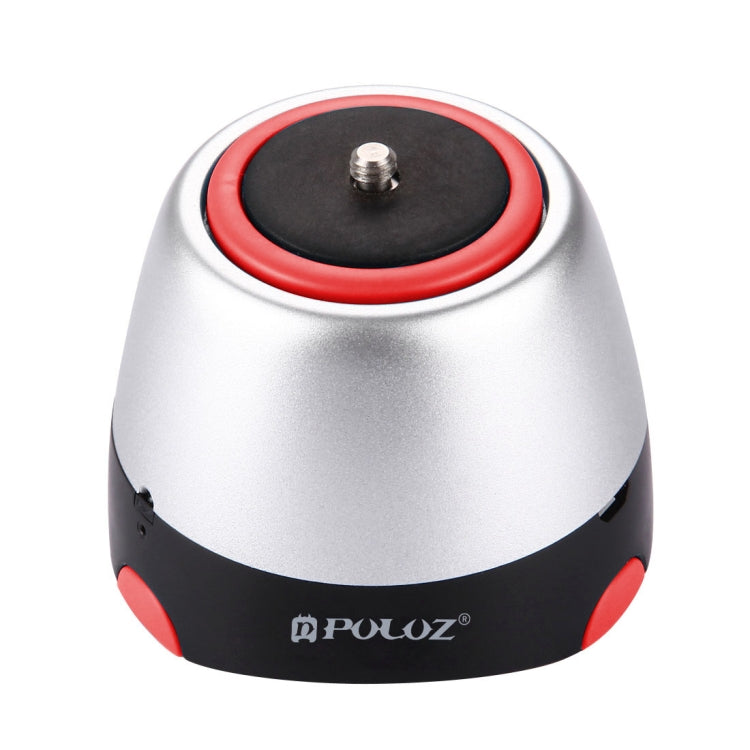 PULUZ Electronic 360 Degree Rotation Panoramic Head with Remote Controller for Smartphones, GoPro, DSLR Cameras(Red) - free shipping - PMC Jewellery - Order now!