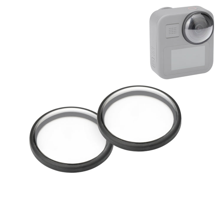 2 PCS PULUZ Acrylic Protective Lens Cover for GoPro Max - Lens by PULUZ | Online Shopping South Africa | PMC Jewellery | Buy Now Pay Later Mobicred