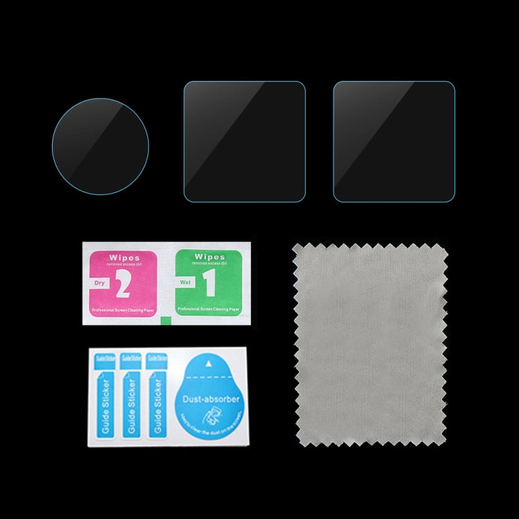 PULUZ 3 in 1 Lens + Front and Back LCD Display 9H 2.5D Tempered Glass Film for DJI Action 2 - Protective Film & Stickers by PULUZ | Online Shopping South Africa | PMC Jewellery | Buy Now Pay Later Mobicred