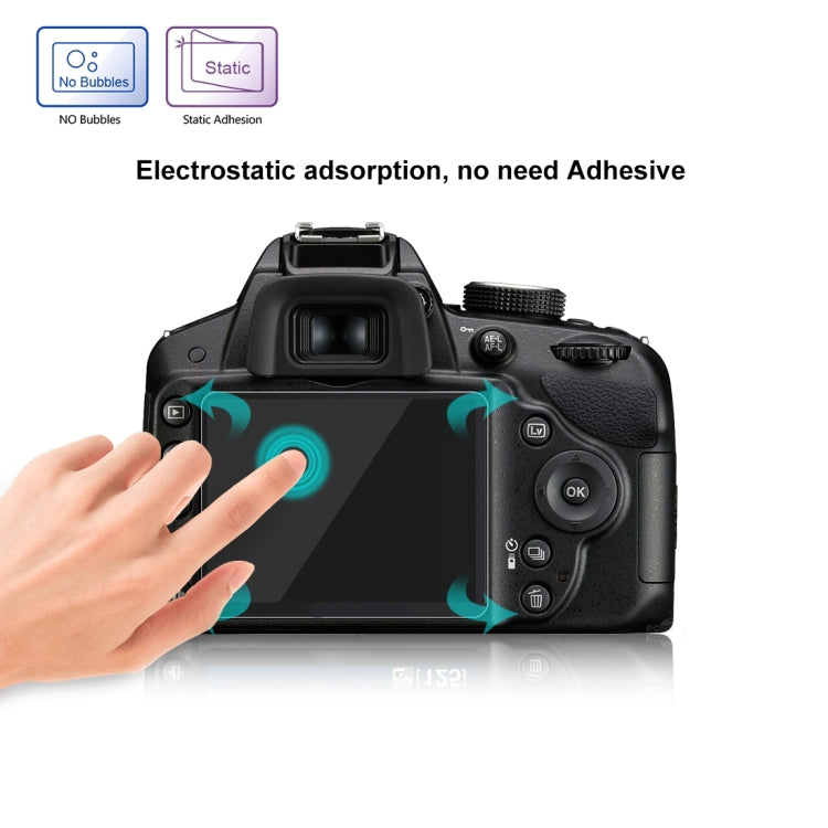 PULUZ 2.5D 9H Tempered Glass Film for Nikon D3200, Compatible with D3100 / D3300 / D3400 / AW130S / W300, Canon SX410 / SX400 / SX430 / SX510 / SX500 / SX530 / SX170, Pentax K50 / K30 / K5 / K7 / K-01 / Samsung WB10 - Camera Screen Guard by PULUZ | Online Shopping South Africa | PMC Jewellery | Buy Now Pay Later Mobicred
