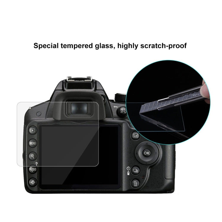 PULUZ 2.5D 9H Tempered Glass Film for Nikon D3200, Compatible with D3100 / D3300 / D3400 / AW130S / W300, Canon SX410 / SX400 / SX430 / SX510 / SX500 / SX530 / SX170, Pentax K50 / K30 / K5 / K7 / K-01 / Samsung WB10 - Camera Screen Guard by PULUZ | Online Shopping South Africa | PMC Jewellery | Buy Now Pay Later Mobicred