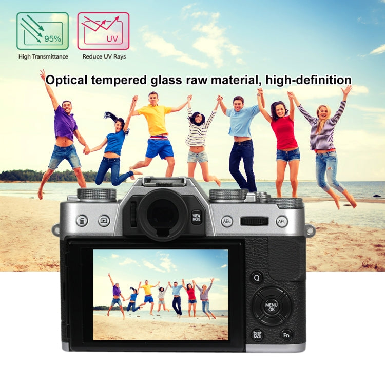 PULUZ 2.5D 9H Tempered Glass Film for Fujifilm X-T10, Compatible with Fujifilm X-A1 / X-A2 / X-M1 / X30 / X-T20 / X-T30 / X-T100 / X-E3, Panasonic GF8, Nikon S2, Casio ZS240 / ZS210 / ZS190 / EX-FR200 / EX-FR110H / EX-FR100L / EX-FRX10 - Camera Screen Guard by PULUZ | Online Shopping South Africa | PMC Jewellery | Buy Now Pay Later Mobicred