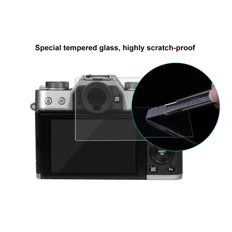 PULUZ 2.5D 9H Tempered Glass Film for Fujifilm X-T10, Compatible with Fujifilm X-A1 / X-A2 / X-M1 / X30 / X-T20 / X-T30 / X-T100 / X-E3, Panasonic GF8, Nikon S2, Casio ZS240 / ZS210 / ZS190 / EX-FR200 / EX-FR110H / EX-FR100L / EX-FRX10 - Camera Screen Guard by PULUZ | Online Shopping South Africa | PMC Jewellery | Buy Now Pay Later Mobicred