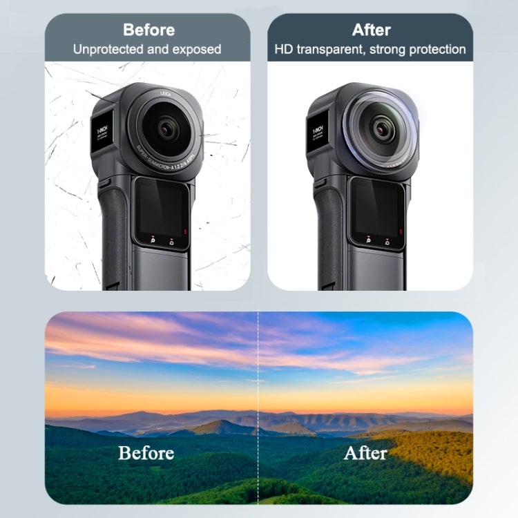 PULUZ Lens Guard PC Protective Cover for Insta360 ONE RS 1-Inch 360 Edition - Len Accessories by PULUZ | Online Shopping South Africa | PMC Jewellery | Buy Now Pay Later Mobicred