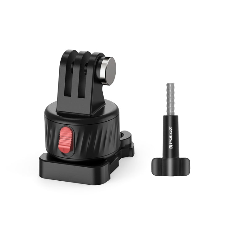 PULUZ Action Camera Quick Release Magnetic Base Adapter (Black) - Connection Mount by PULUZ | Online Shopping South Africa | PMC TechLife | Buy Now Pay Later Mobicred