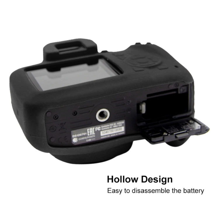 PULUZ Soft Silicone Protective Case for Canon EOS 3000D / 4000D(Black) - free shipping - PMC TechLife - Order now!