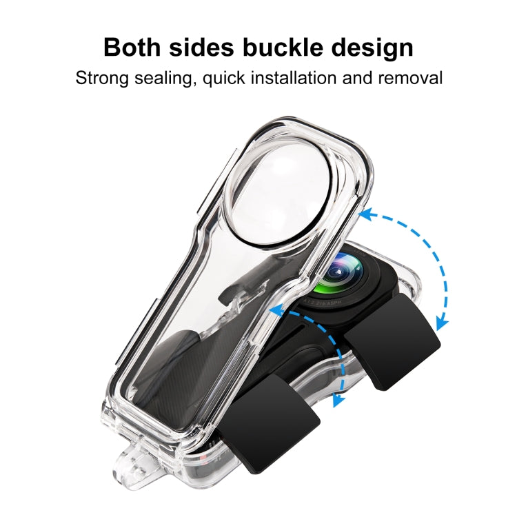 For Insta360 One RS 1-Inch 360 Edition PULUZ 40m Underwater Waterproof Housing Case - free shipping - PMC Jewellery - Order now!