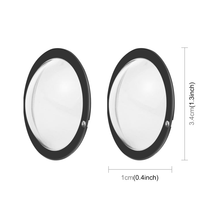 For Insta360 X3 PULUZ Lens Guard PC Protective Cover(Black) - free shipping - PMC Jewellery - Order now!
