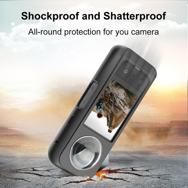 For Insta360 X3 PULUZ Metal Protective Cage Rig Housing Frame with Lens Protector(Black) - free shipping - PMC Jewellery - Order now!