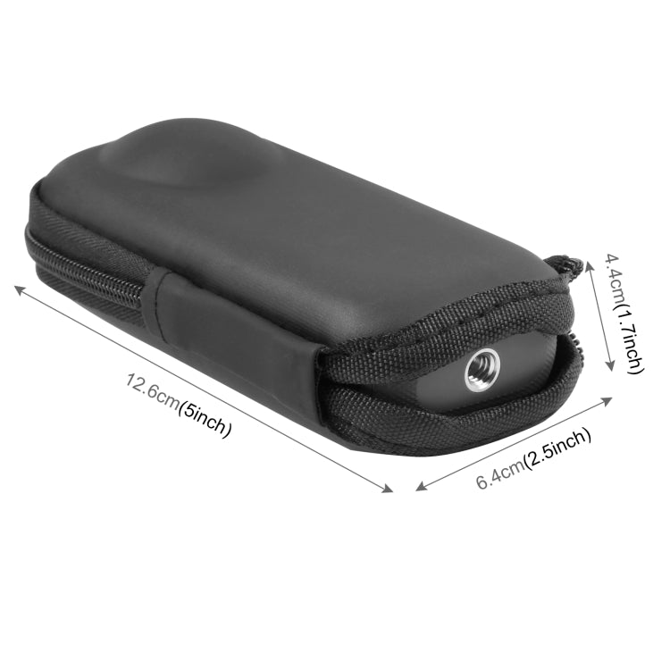 For Insta360 X3 / ONE X2 PULUZ Camera Portable Case Box Storage Bag(Black)