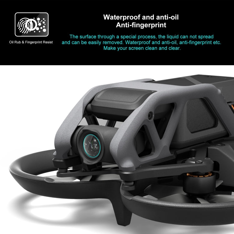 For DJI Avata 2pcs PULUZ Tempered Glass Drone Lens Film(Transparent) - by PMC Jewellery | Online Shopping South Africa | PMC Jewellery