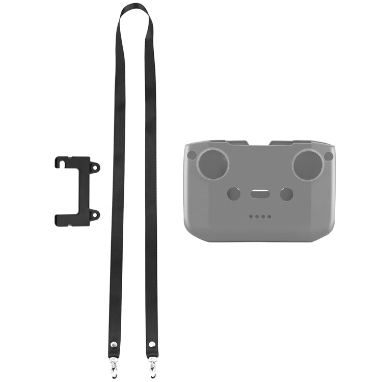 PULUZ Shockproof Anti-scratch Silicone Case with Neck Strap For DJI Mini 3 / 3 Pro / Mavic 3 / Air 2S / Mini 2 Remote Control (Grey) - Cases & Bags by PULUZ | Online Shopping South Africa | PMC Jewellery | Buy Now Pay Later Mobicred