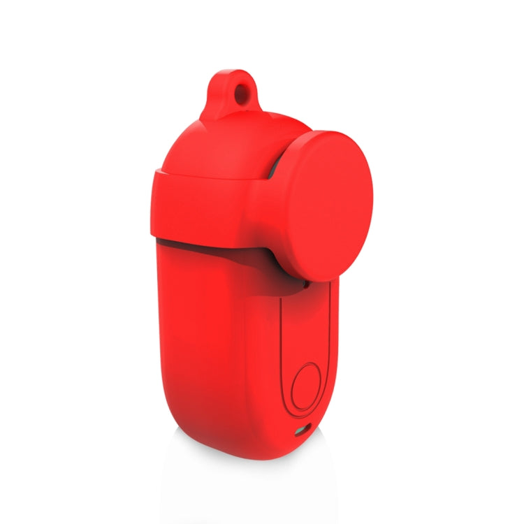For Insta360 GO 3 PULUZ Camera Silicone Case with Lens Cover (Red)