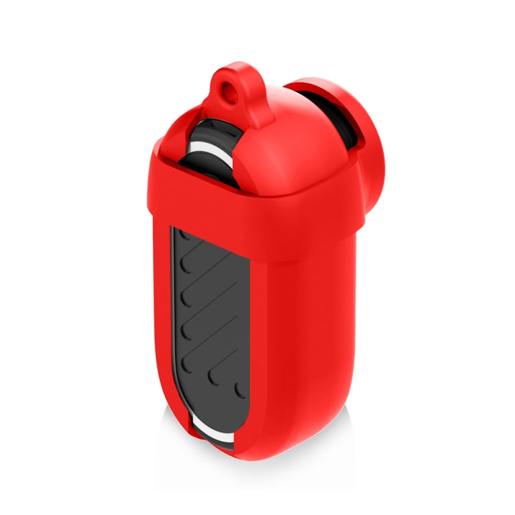 For Insta360 GO 3 PULUZ Camera Silicone Case with Lens Cover (Red)