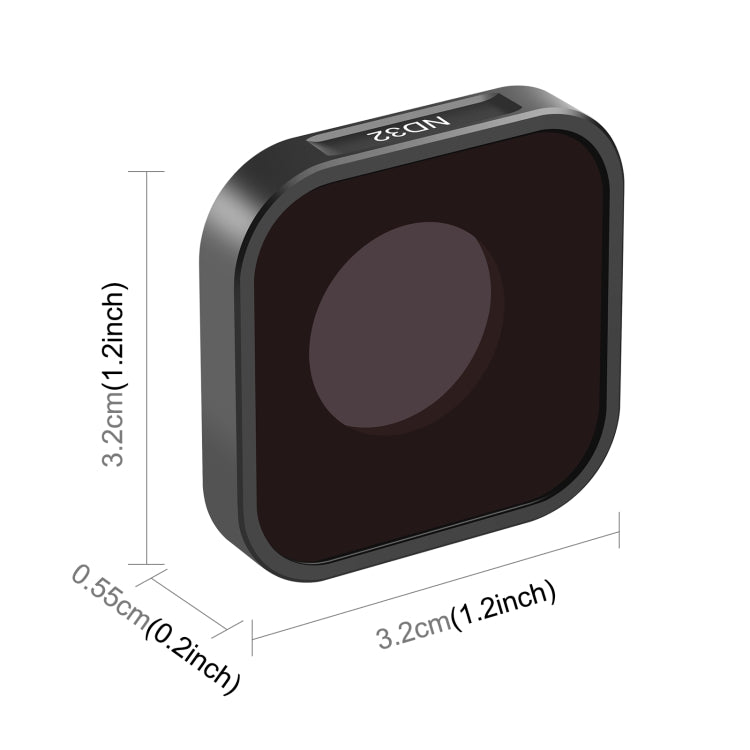 PULUZ Action Camera ND32 Lens Filter For GoPro Hero11 Black / Hero11 Black mini / HERO10 Black / HERO9 Black