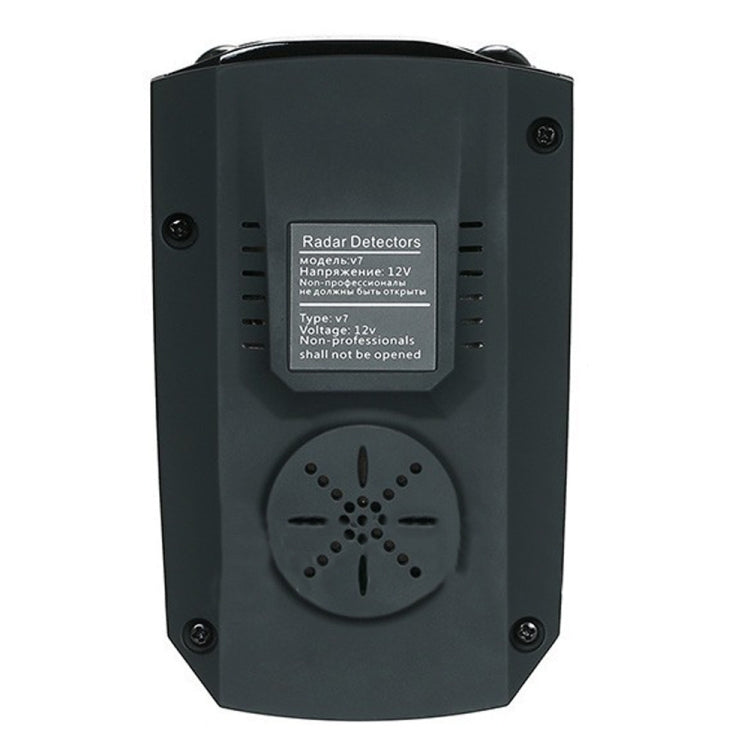 V7 Car Anti-Police Radar Detector 360 Protection Defense Laser Detection, Built-in Russian & English Voice Broadcast(Black) - Radar Detectors by PMC Jewellery | Online Shopping South Africa | PMC Jewellery | Buy Now Pay Later Mobicred