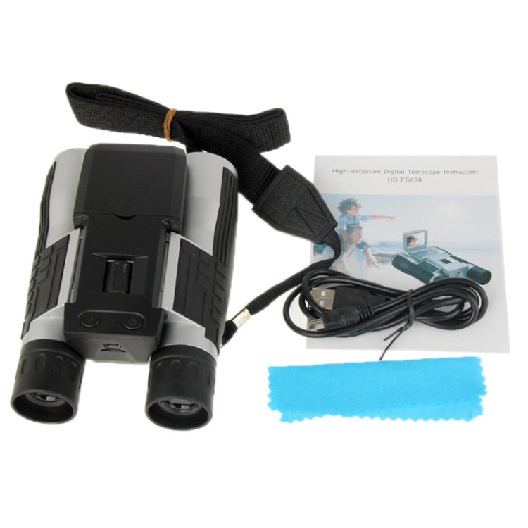 2.0 inch TFT LCD 5MP 12 x 32 Zoom Telescope Binocular Digital Camera(Black) - free shipping - PMC Jewellery - Order now!