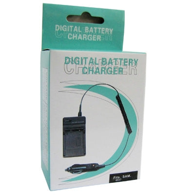 Digital Camera Battery Charger for Samsung SLB-0937(Black)