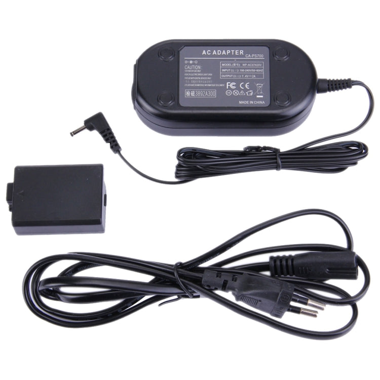 ACK-E5 7.4V 2A Camera AC Power Adapter Set for Canon EOS 500D/450D/1000D(Black)