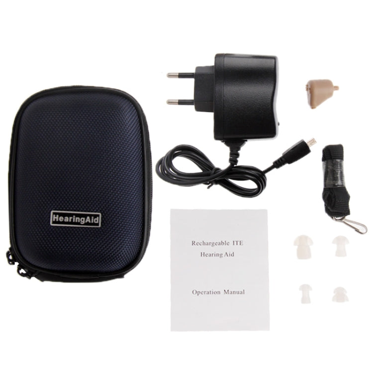 Axon Rechargeable ITE Hearing Aid Sound Amplifier, Support Volume Control (K-88) - Hearing Aids by PMC TechLife | Online Shopping South Africa | PMC TechLife | Buy Now Pay Later Mobicred
