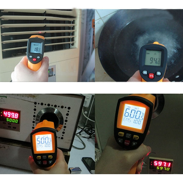BENETECH GM550E Digital Infrared Thermometer(Yellow)
