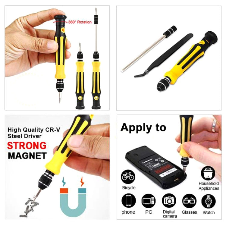 6089, 45 in 1 Screwdriver Repair Tool Set - Screwdriver by PMC TechLife | Online Shopping South Africa | PMC TechLife