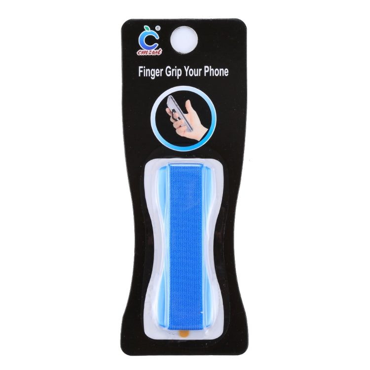 Finger Grip Phone Holder for iPhone, Galaxy, Sony, Lenovo, HTC, Huawei, and other Smartphones(Blue) - Ring Holder by PMC TechLife | Online Shopping South Africa | PMC TechLife
