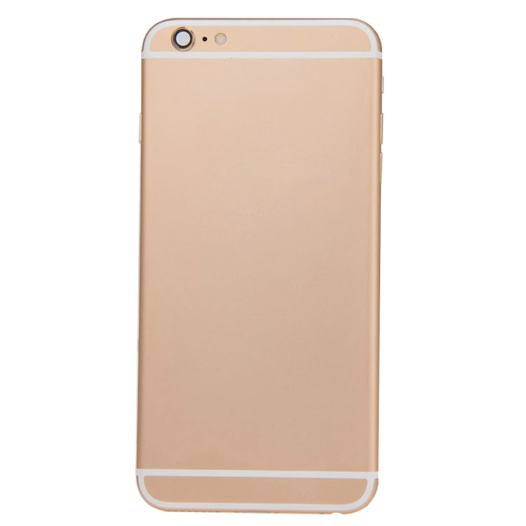 Battery Back Cover Assembly with Card Tray for iPhone 6s Plus(Gold)