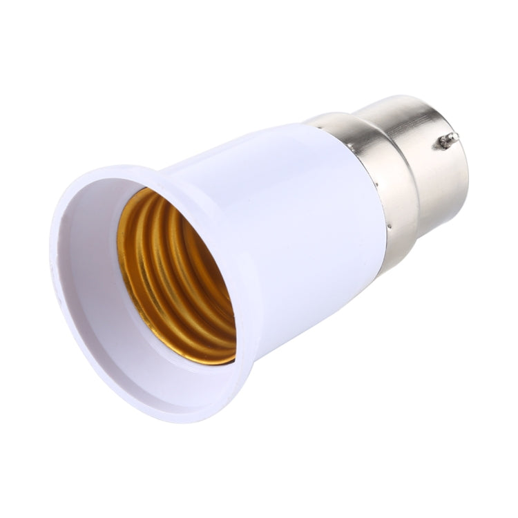 E27 to B22 Light Lamp Bulbs Adapter Converter(White) - free shipping - PMC Jewellery - Order now!