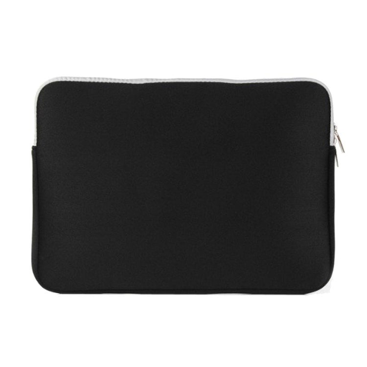 Double Pocket Zip Handbag Laptop Bag for Macbook Air 13 inch(Black)