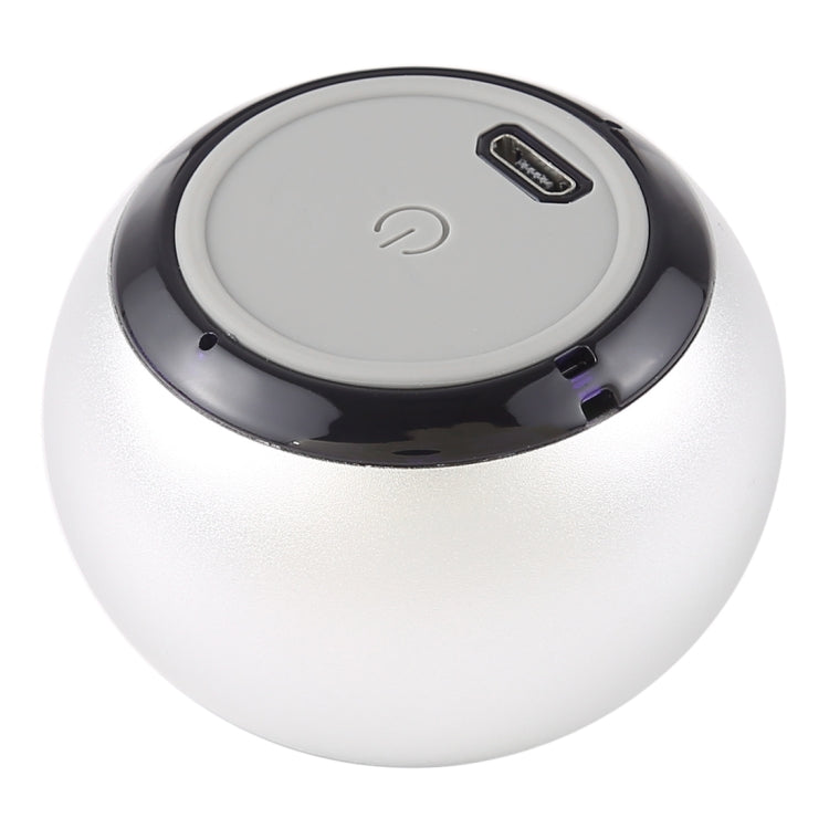 Mini Metal Wireless Bluetooth Speaker, Hands-free, LED Indicator(Silver)
