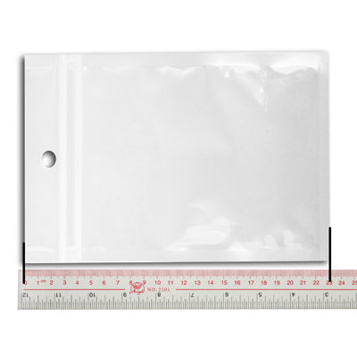100x 9.7 inch Zip Lock Plastic Poly Bag, Size: 23 x 15.5cm (100pcs in one package, the price is for 100pcs)