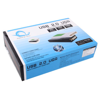USB 2.0 to DVI / VGA / HDMI Display Adapter, Support Full HD 1080P, Expandable up to 6 Display Units - by PMC Jewellery | Online Shopping South Africa | PMC Jewellery | Buy Now Pay Later Mobicred
