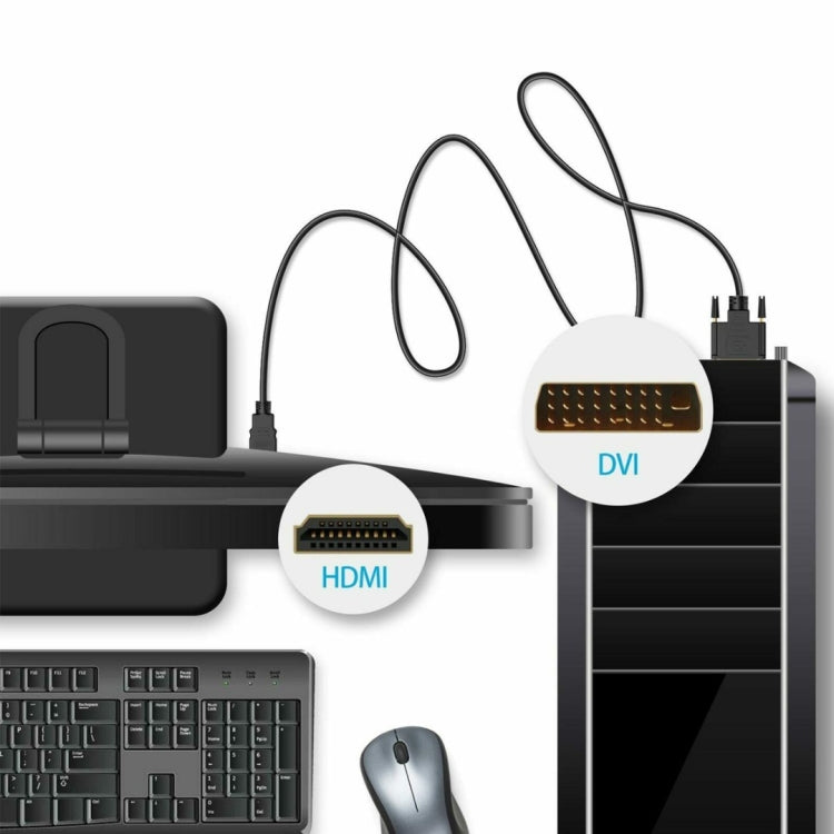 1.8m High Speed HDMI to DVI Cable, Compatible with PlayStation 3 - by PMC Jewellery | Online Shopping South Africa | PMC Jewellery