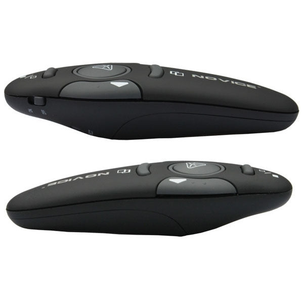 Multimedia Presenter with Laser Pointer & USB Receiver for Projector / PC / Laptop, Control Distance: 15m(Black) - by PMC Jewellery | Online Shopping South Africa | PMC Jewellery