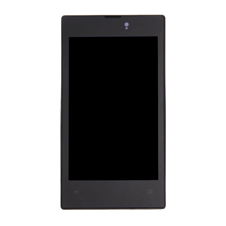 LCD Display + Touch Panel with Frame for Nokia Lumia 520(Black)