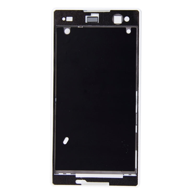 Front Housing with Adhesive for Sony Xperia C3(White)